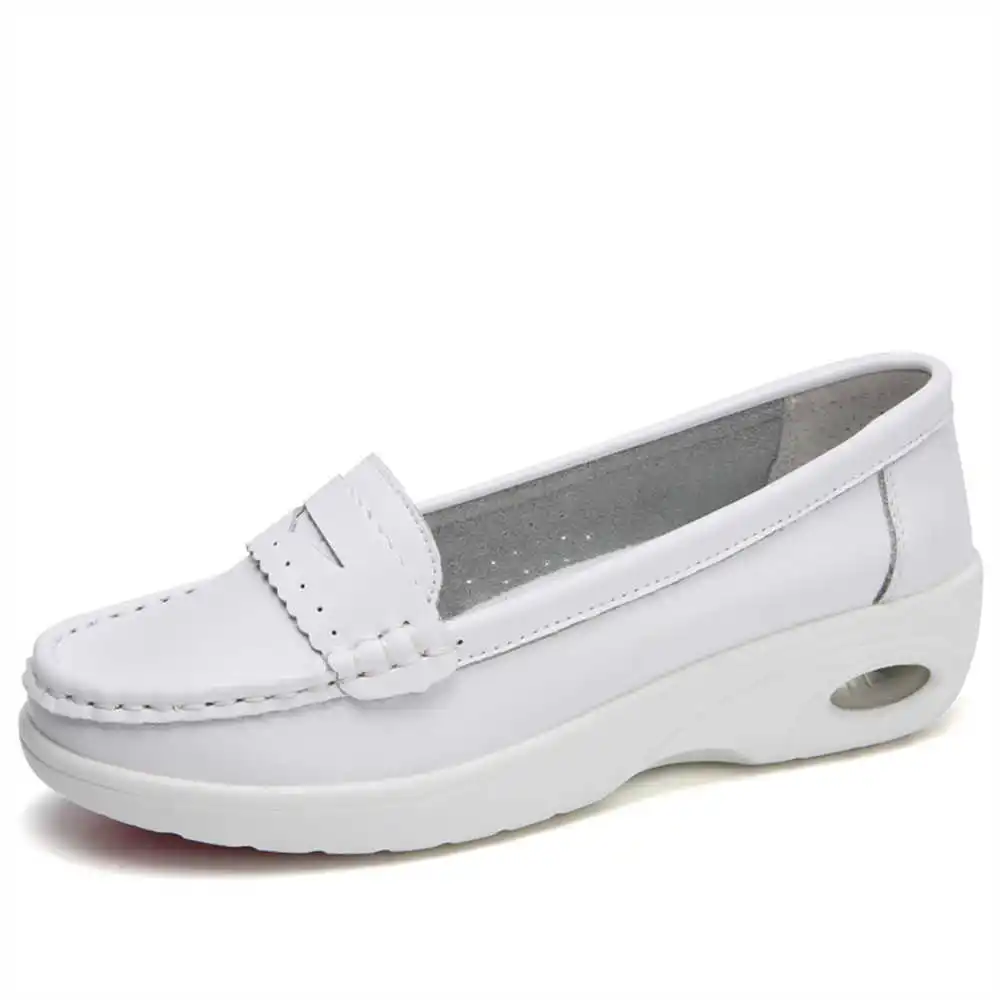 Thick Sole Slipon White Traine - Women Accessories Brand Name Ideas のレビューと価格