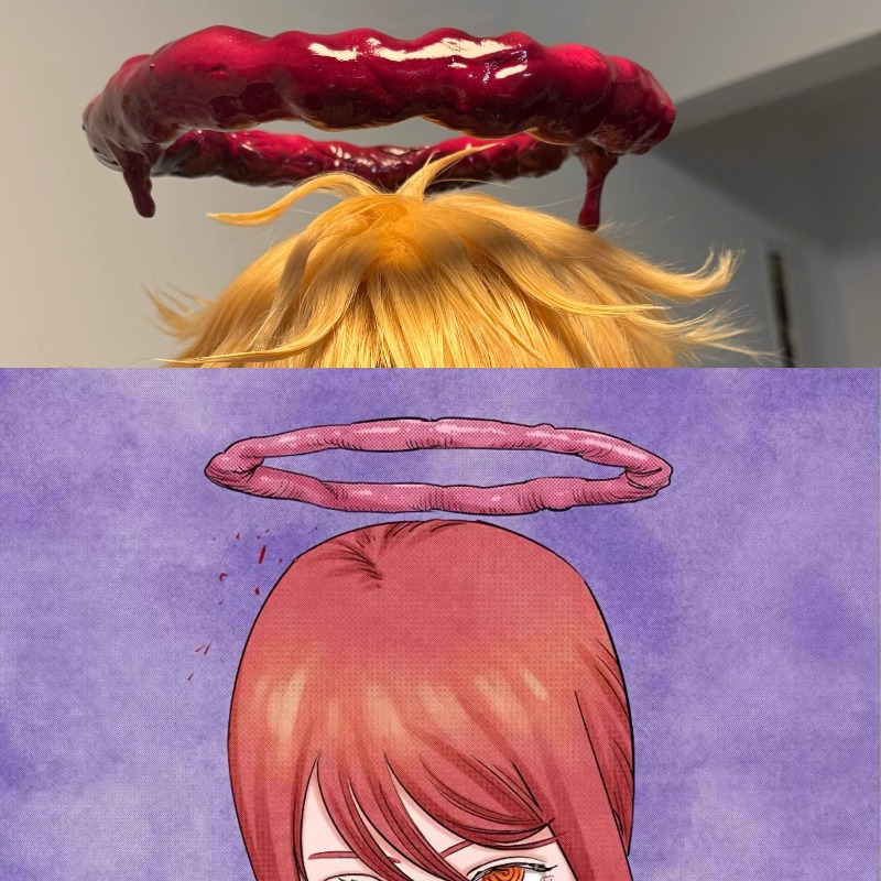 Anime Makima Cosplay Chainsaw  - Women'S Red Accessories のレビューと価格