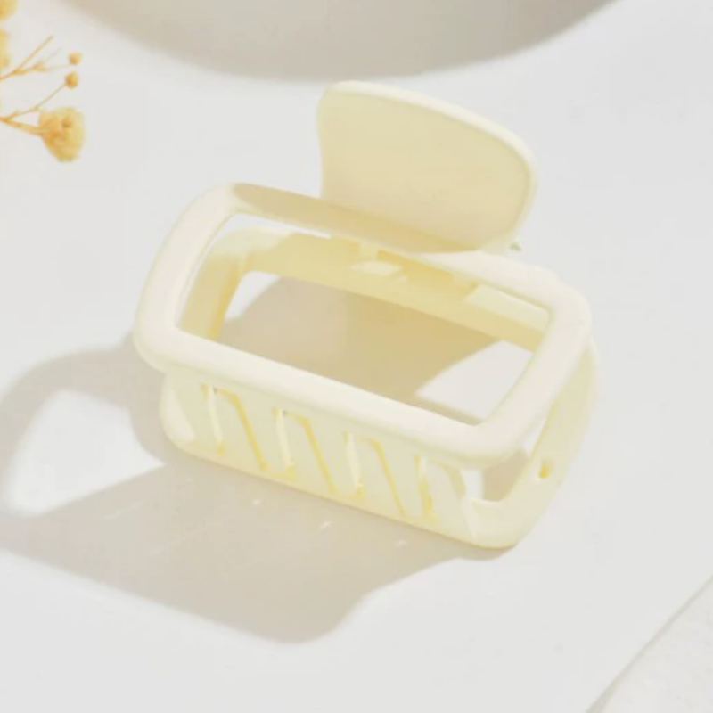 4pcs Women's Square Lightweigh - Hair Claw Clip Set のレビューと価格