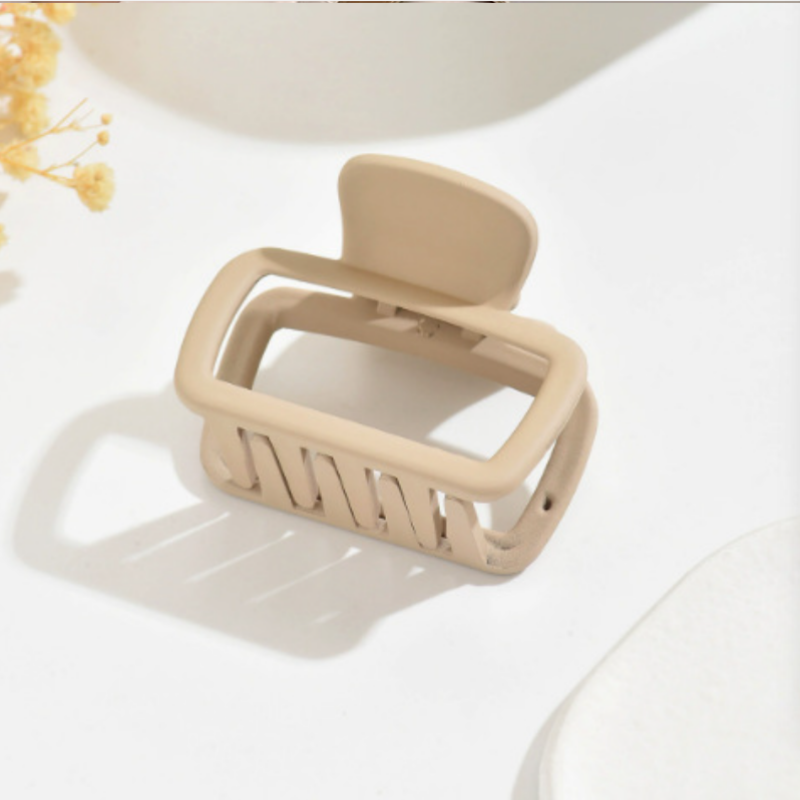 4pcs Women's Square Lightweigh - Hair Claw Clip Set のレビューと価格