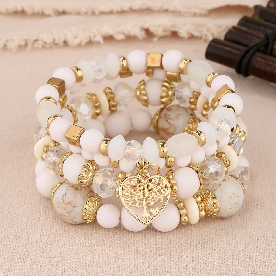 New Acrylic Beads Chain Bracel - Women Accessories Chain のレビューと価格