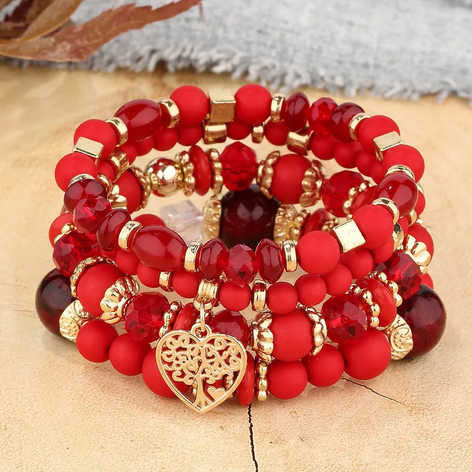 New Acrylic Beads Chain Bracel - Women Accessories Chain のレビューと価格
