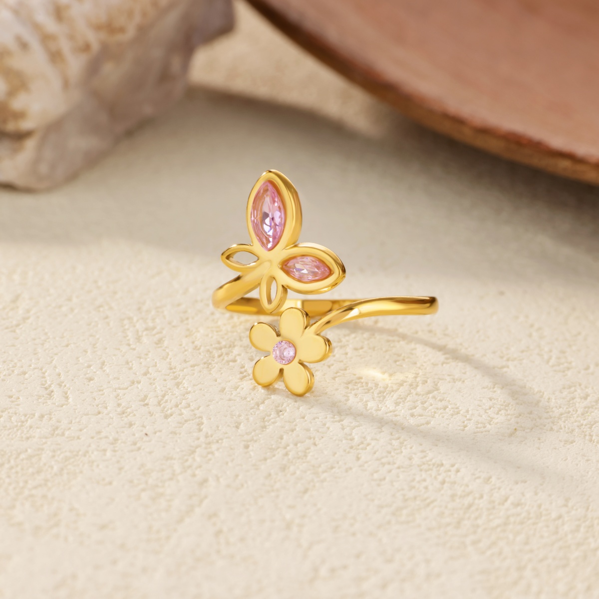 Adjustable Flower Rings for Wo - Women'S Accessories Trends 2026 のレビューと価格