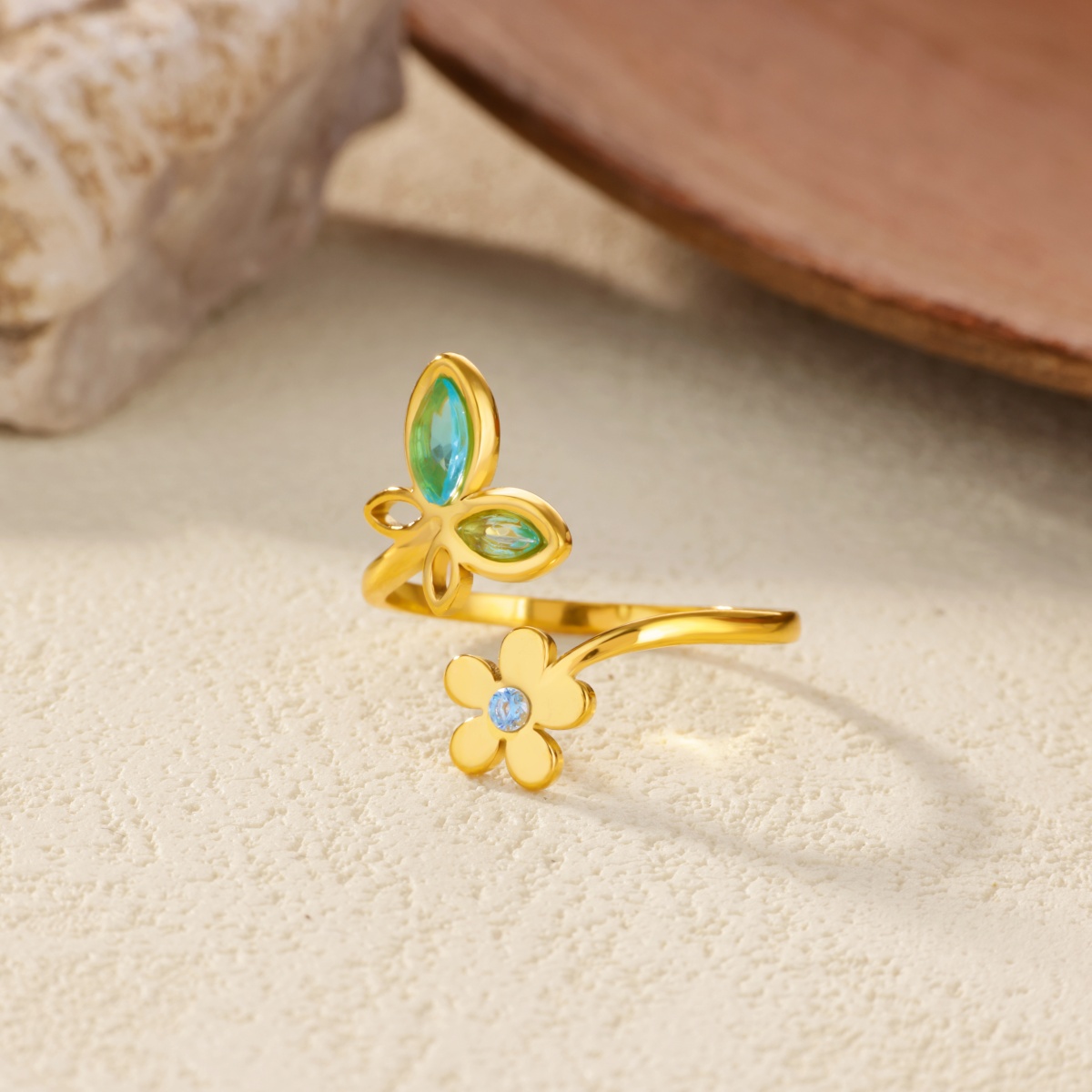 Adjustable Flower Rings for Wo - Women'S Accessories Trends 2026 のレビューと価格