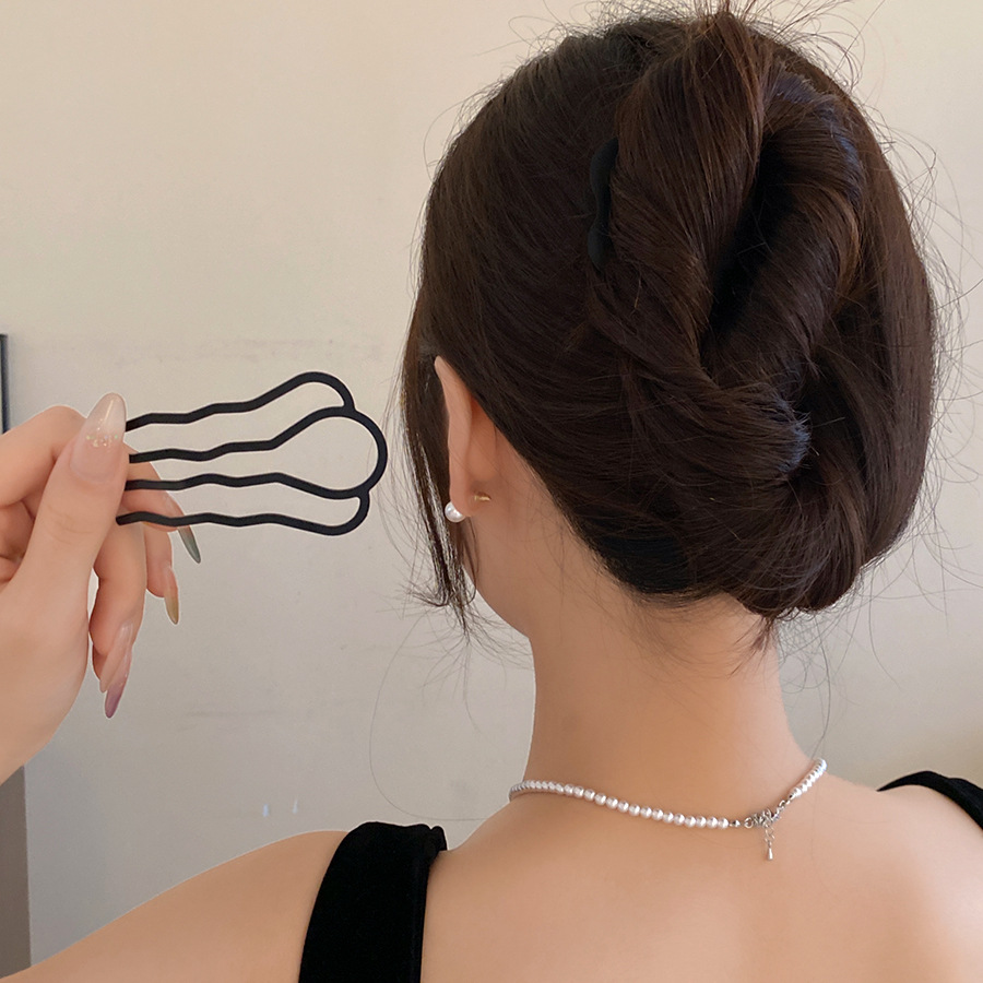 Metal U-Shaped Hair Fork Combs - Hair Fork Stick のレビューと価格