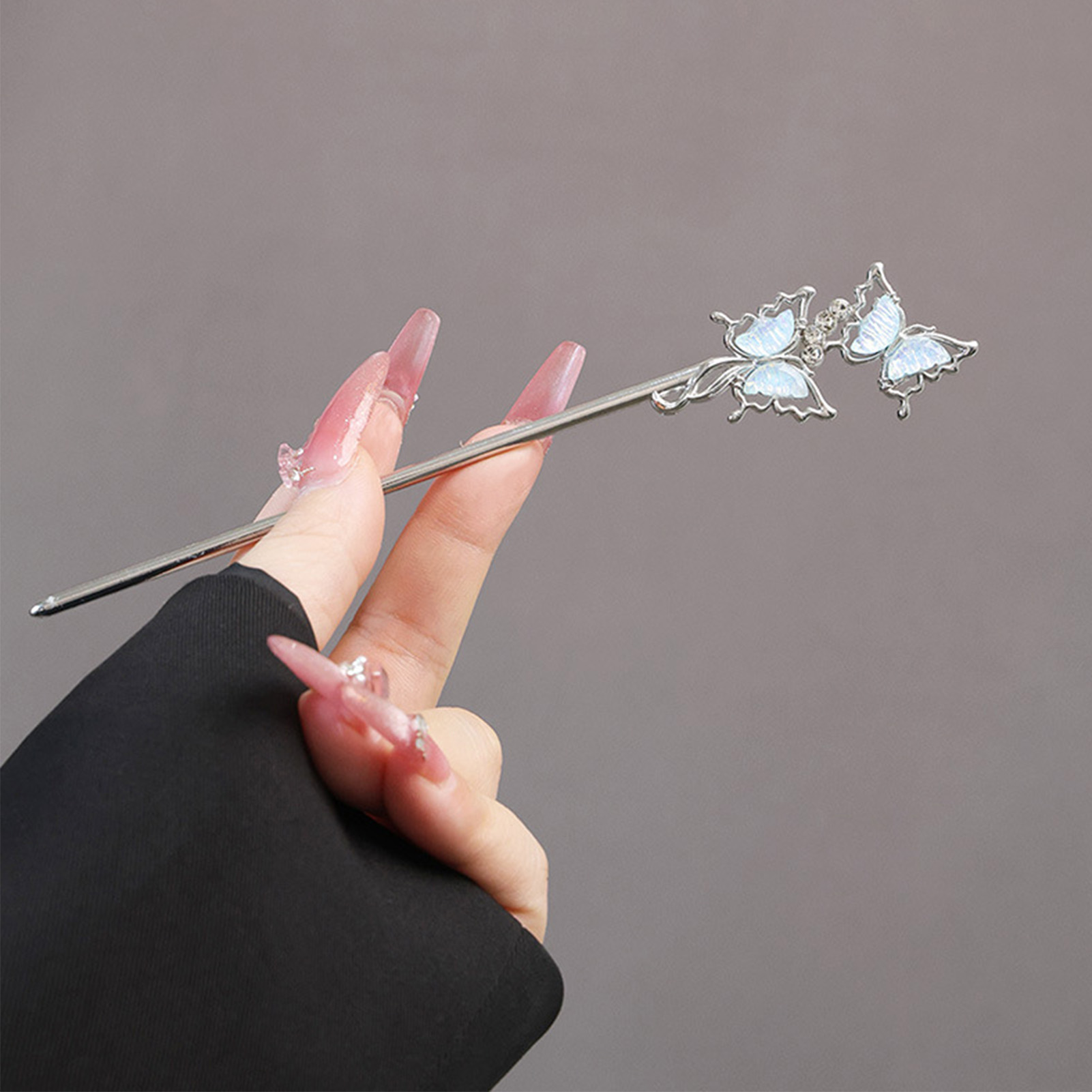 Silver Color Alloy Hair Sticks - Pearl Hair Pin のレビューと価格