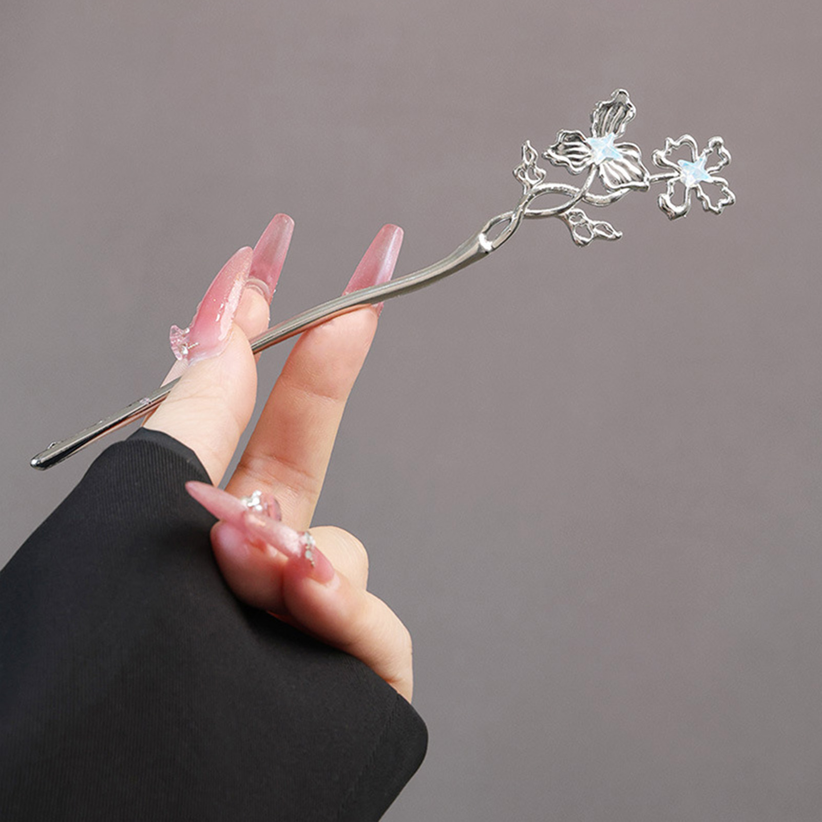 Silver Color Alloy Hair Sticks - Pearl Hair Pin のレビューと価格