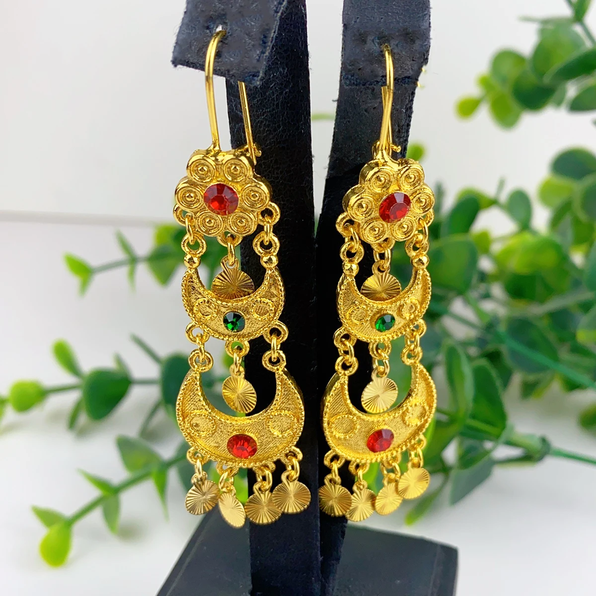 Indian Drop Dangle Earrings Je - Women Accessories India のレビューと価格
