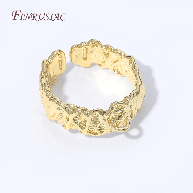 18K Gold Plated Open Adjustabl - Ring Set Adjustable のレビューと価格
