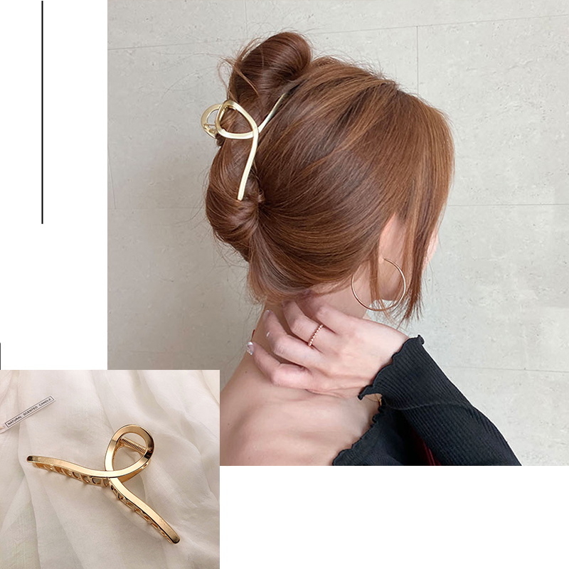 Fashion Metal Hair Claw For Wo - Hair Claw Clip Set のレビューと価格