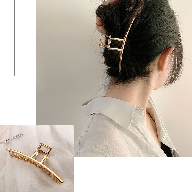 Fashion Metal Hair Claw For Wo - Hair Claw Clip Set のレビューと価格