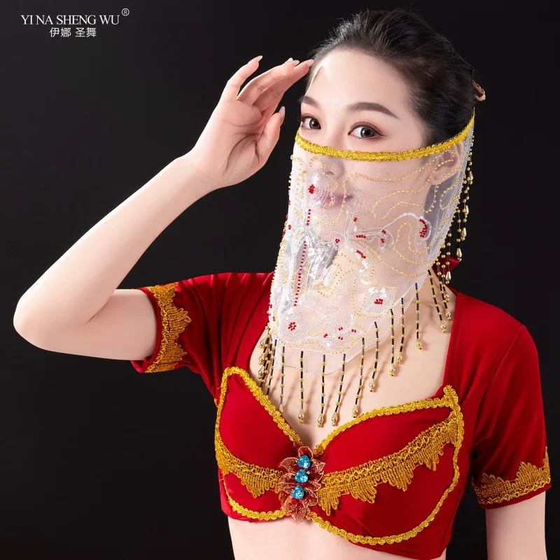 Belly Dance Tassel Veil Belly  - Women Accessories India のレビューと価格