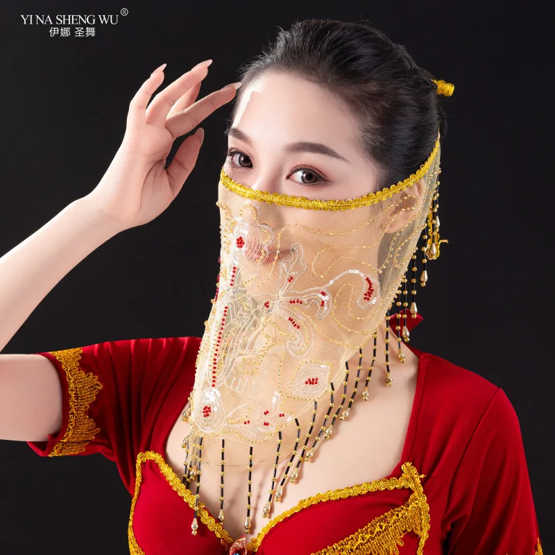 Belly Dance Tassel Veil Belly  - Women Accessories India のレビューと価格