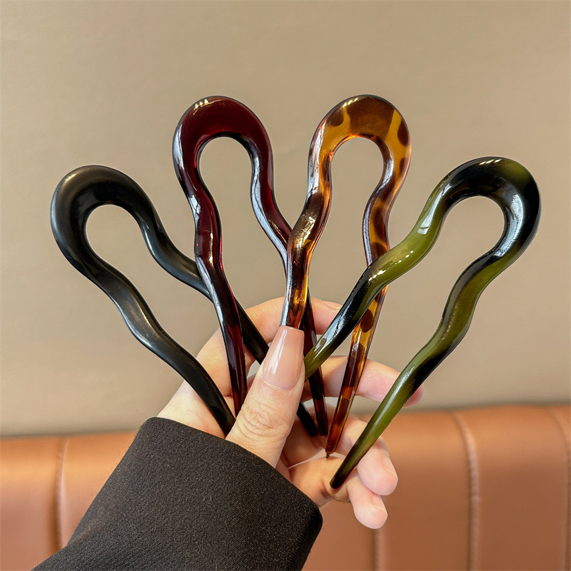 U-Shaped Hair Fork Fashion Tor - Hair Fork Stick のレビューと価格