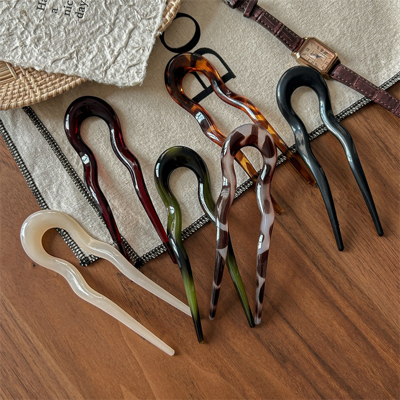 U-Shaped Hair Fork Fashion Tor - Hair Fork Stick のレビューと価格