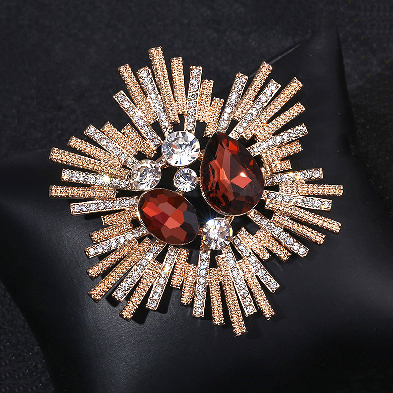 High end luxury crystal brooch - Women'S Accessories Manufacturers のレビューと価格