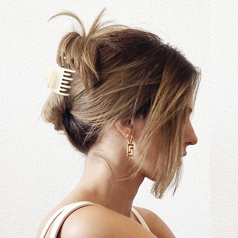 4Pcs Small Hair Claw Clips for - Hair Claw Clip Set のレビューと価格