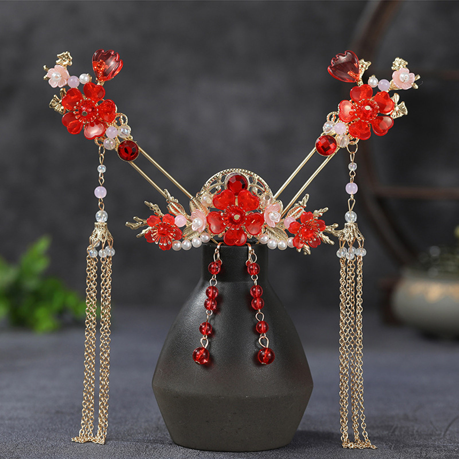 Ancient Wedding Hairpin Sets F - Hair Fork Stick のレビューと価格