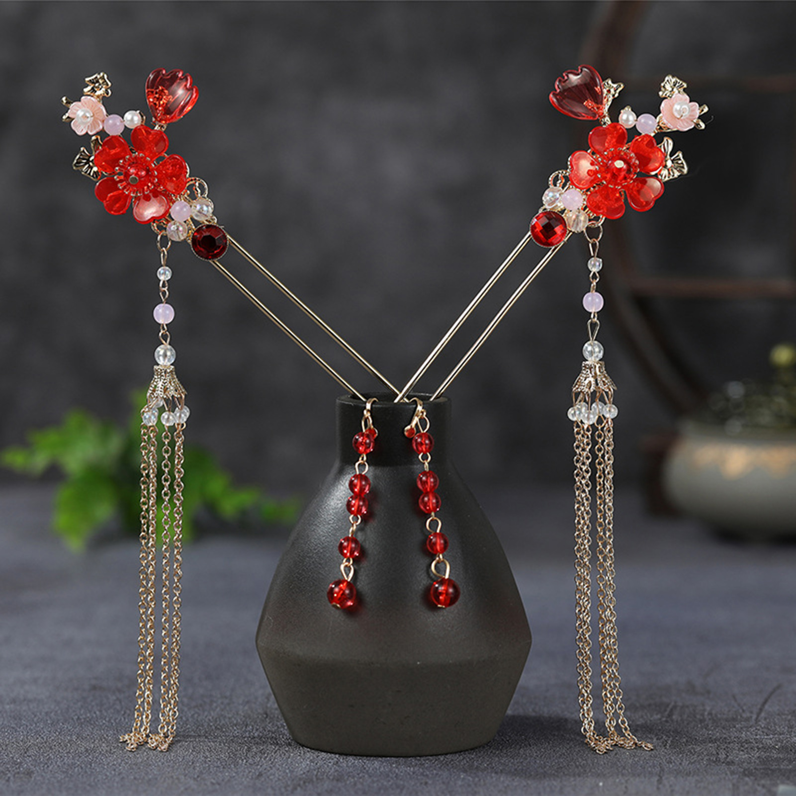 Ancient Wedding Hairpin Sets F - Hair Fork Stick のレビューと価格
