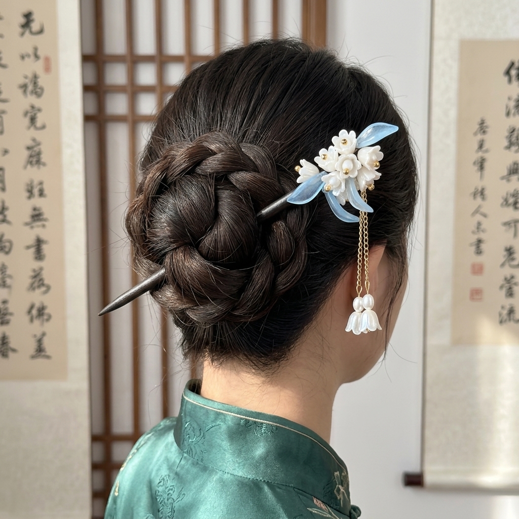 Chinese Style Traditional Hair - Hair Fork Stick のレビューと価格