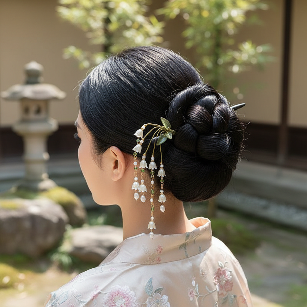 Lily Of The Valley1 Hair Stick - Hair Fork Stick のレビューと価格