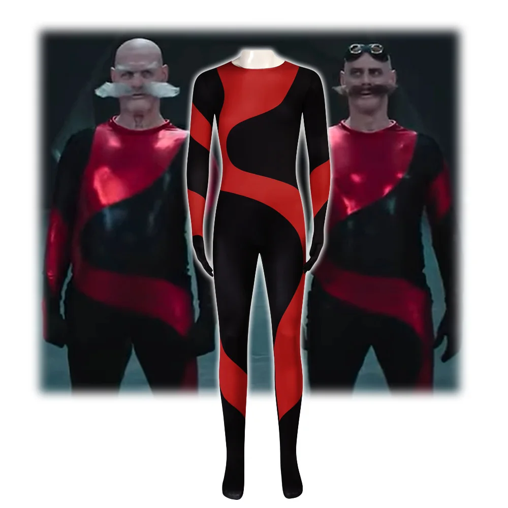 Movie Eggman Cosplay Black Red - Women'S Red Accessories のレビューと価格