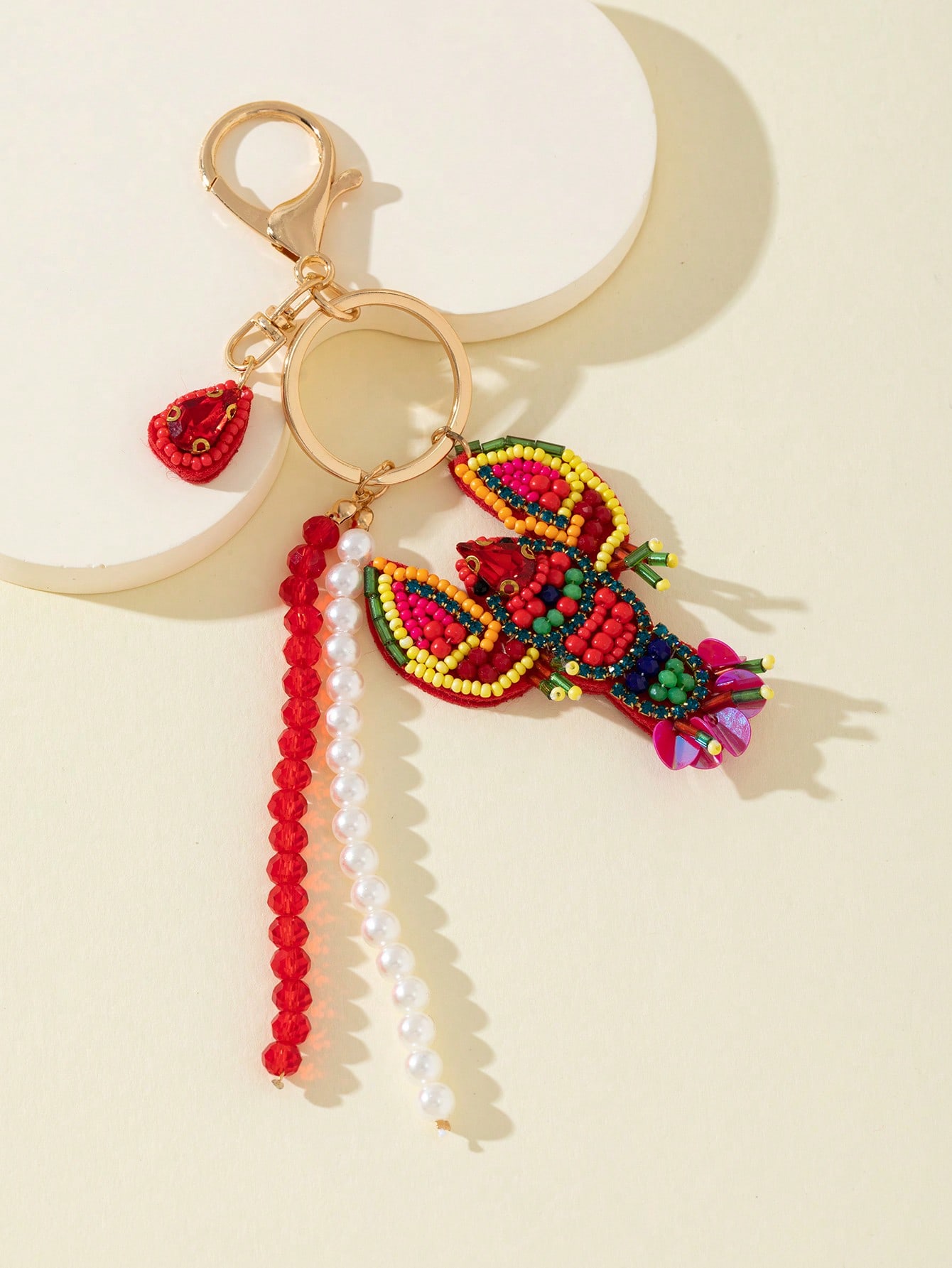 1pc Handmade Beaded Lobster Sh - Women Accessories Chain のレビューと価格