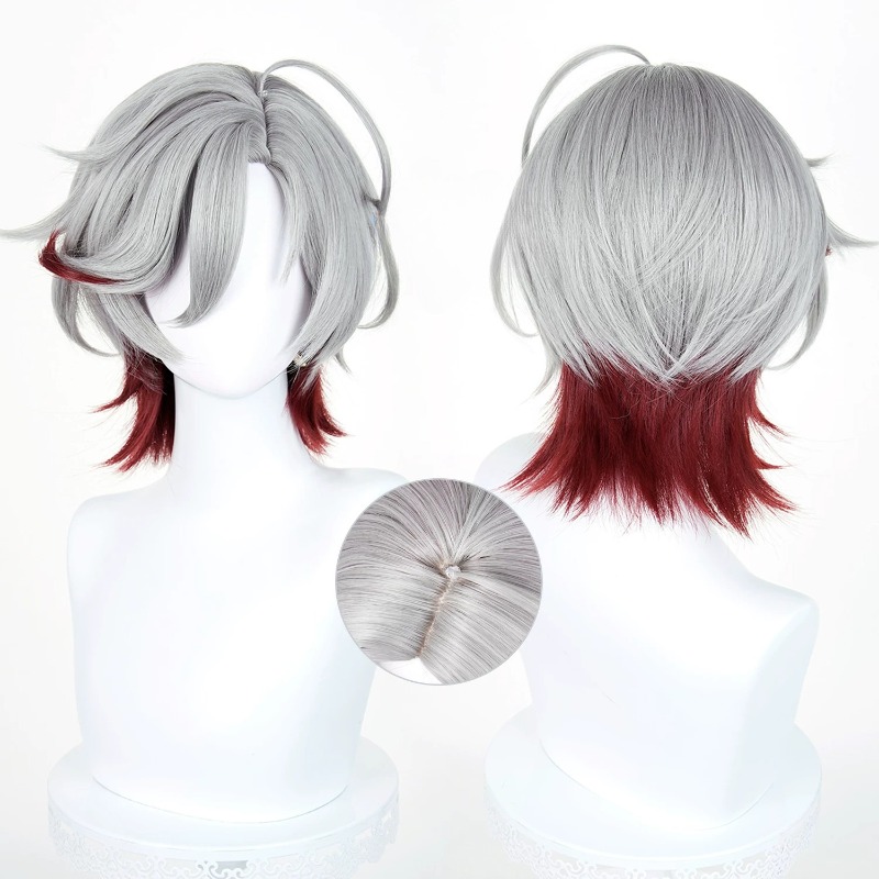 Illuga Cosplay Wig Genshin Imp - Women'S Red Accessories のレビューと価格