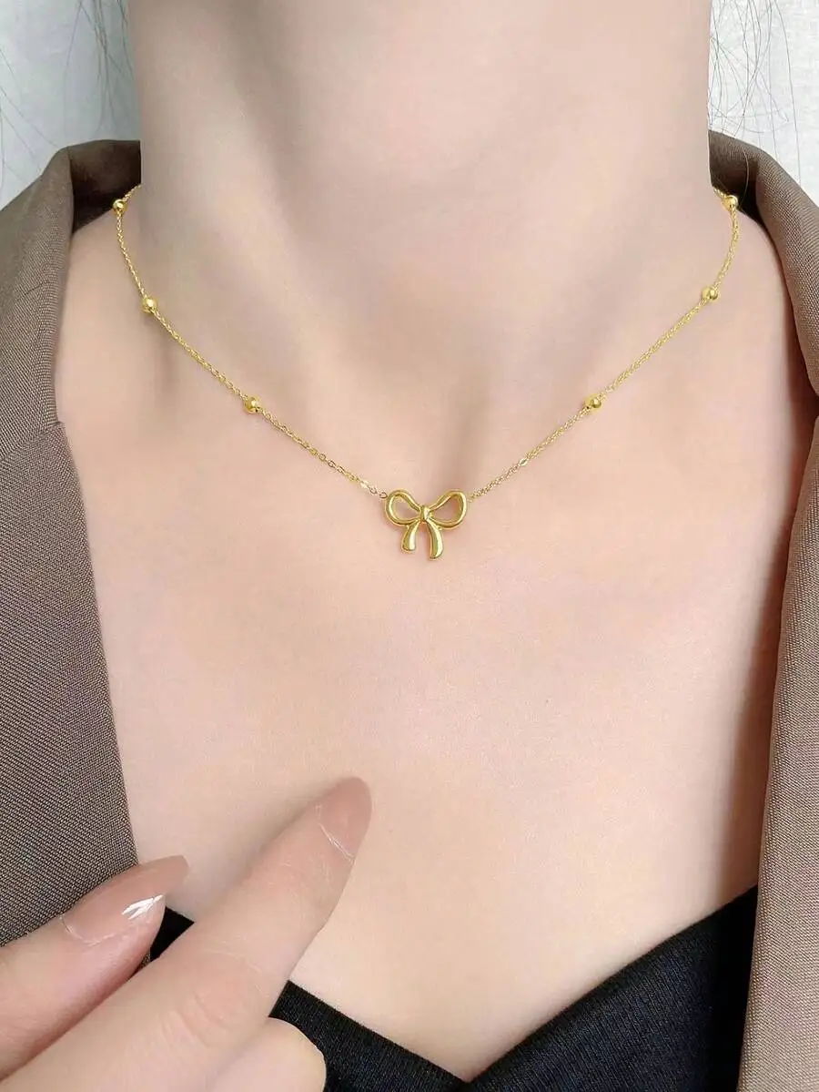 1pc Fashion Gold Stainless Ste - Women Accessories Chain のレビューと価格