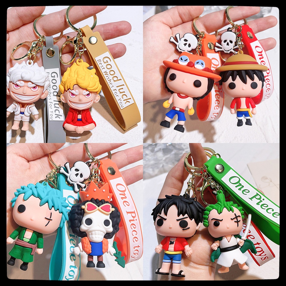 Anime One Piece Figure Key Cha - Women Accessories Chain のレビューと価格