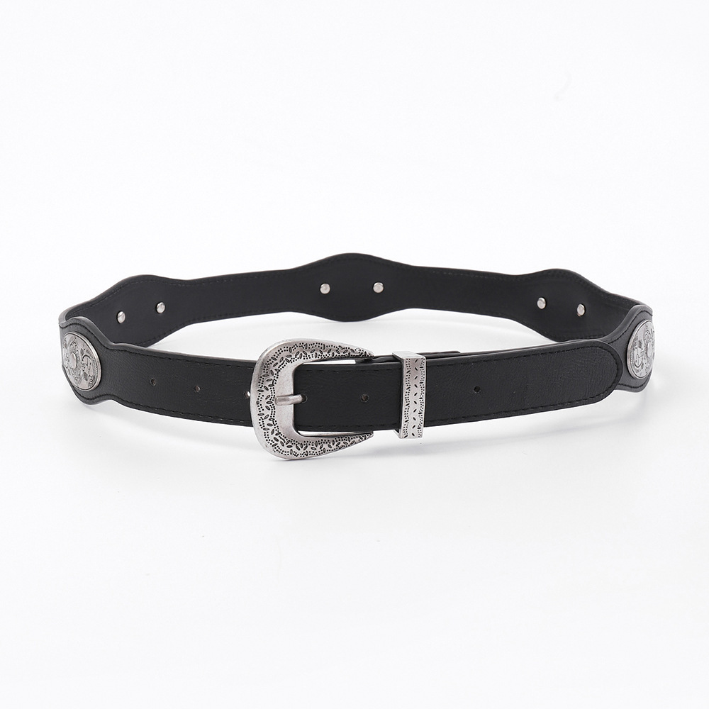 Western Cowboy Retro Belt For  - Women'S Accessories Manufacturers のレビューと価格