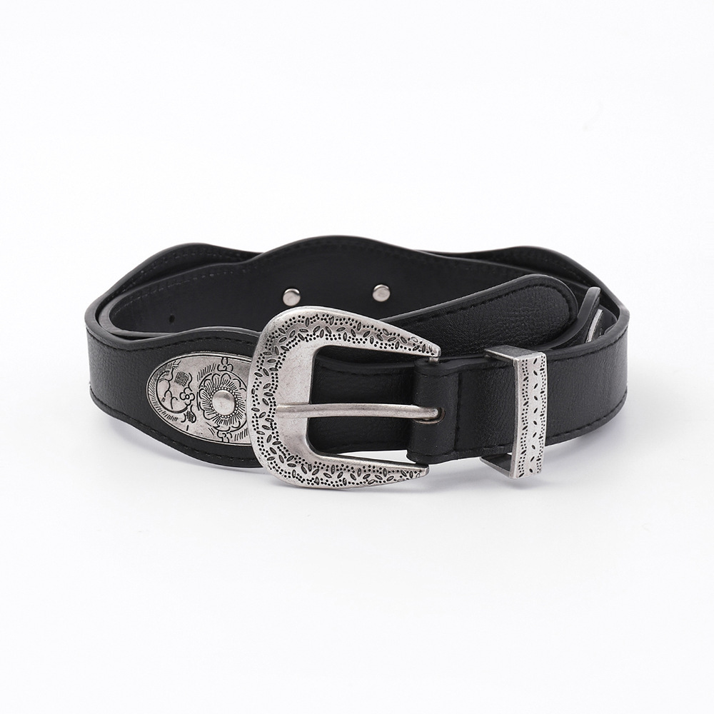 Western Cowboy Retro Belt For  - Women'S Accessories Manufacturers のレビューと価格