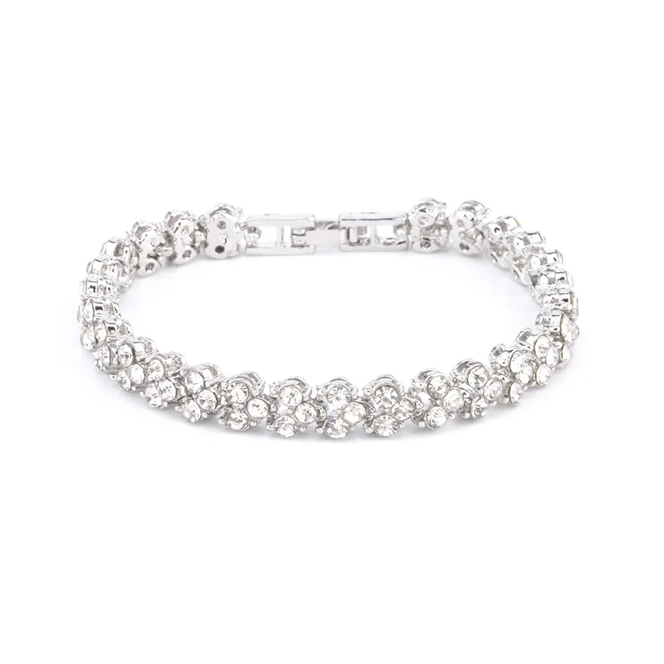 Luxury Roman Crystal Geometric - Women Accessories Chain のレビューと価格