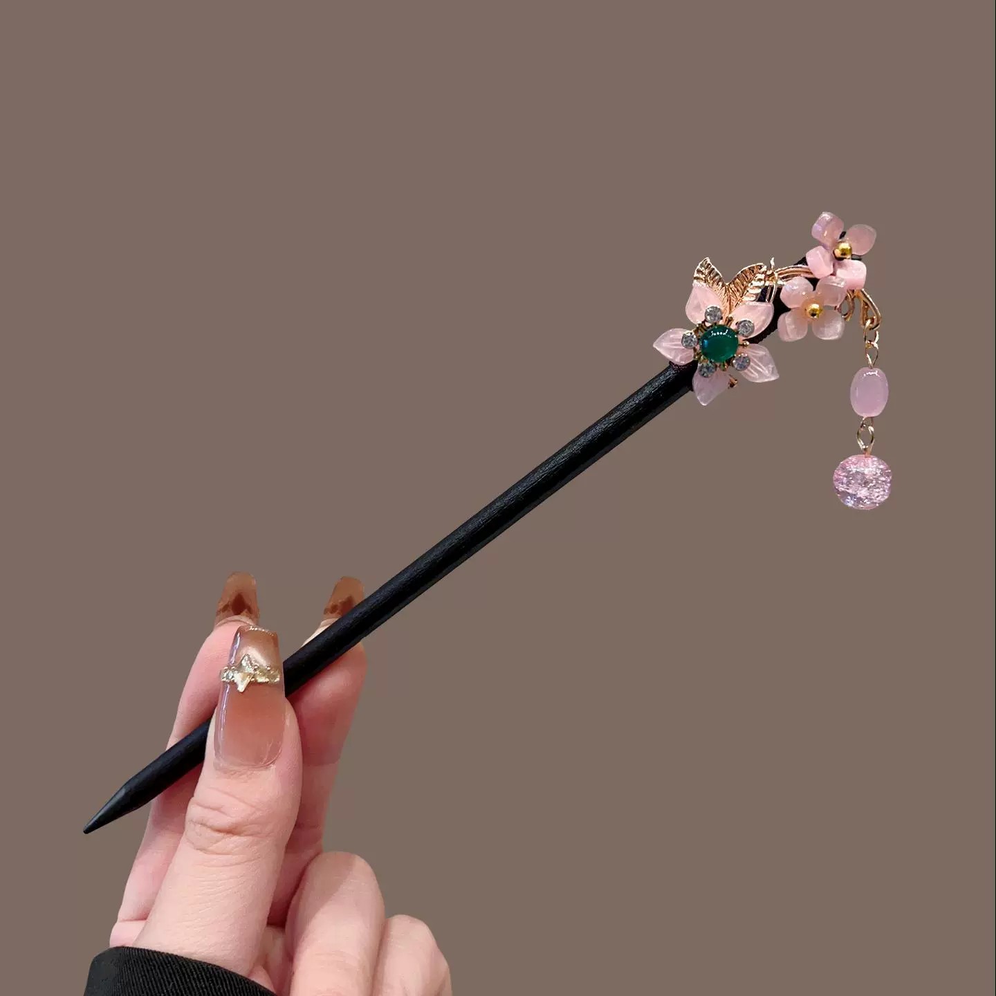 Antique Wooden Hairpin Women's - Pearl Hair Pin のレビューと価格
