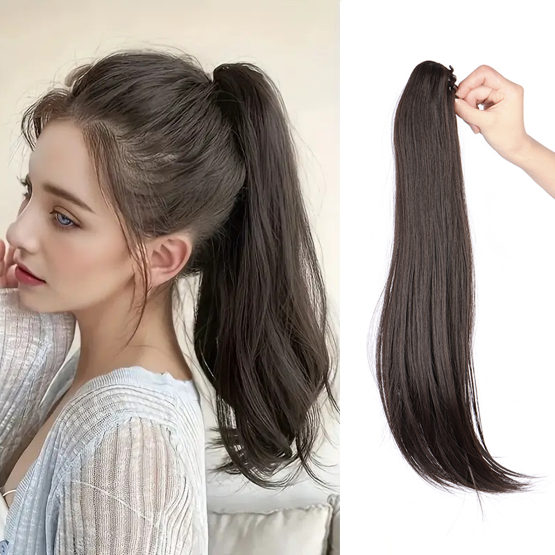 Elegant Synthetic Ponytail Wom - Hair Claw Clip Set のレビューと価格