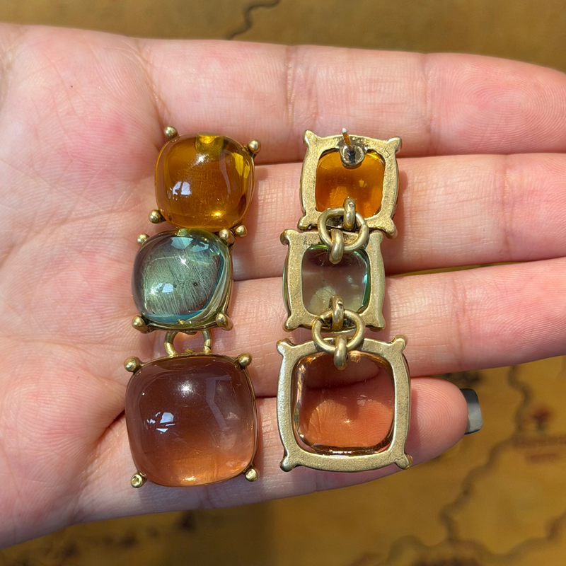Vintage Transparent Glass Jell - Women'S Accessories Trends 2026 のレビューと価格