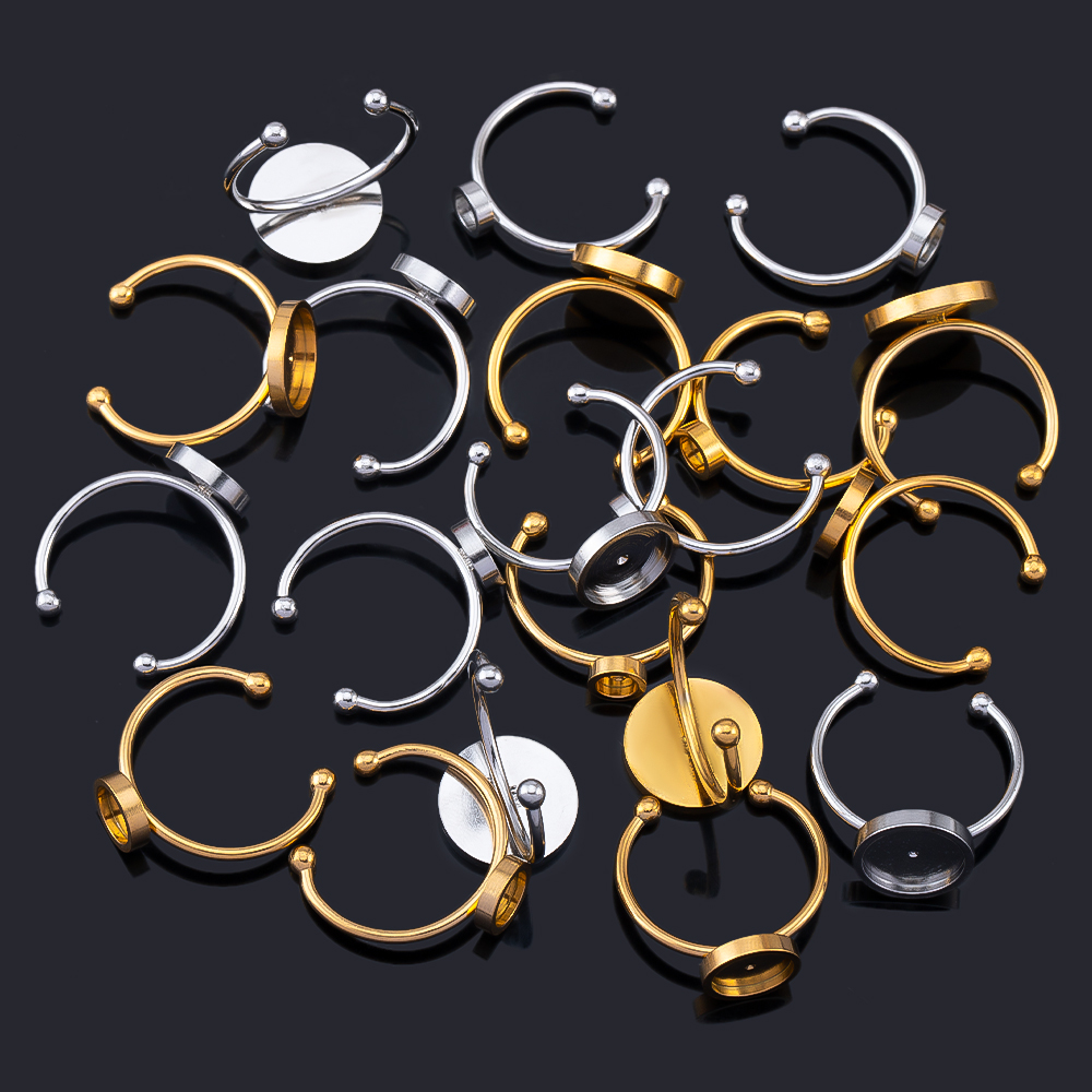10pcs Adjustable Open Finger R - Ring Set Adjustable のレビューと価格