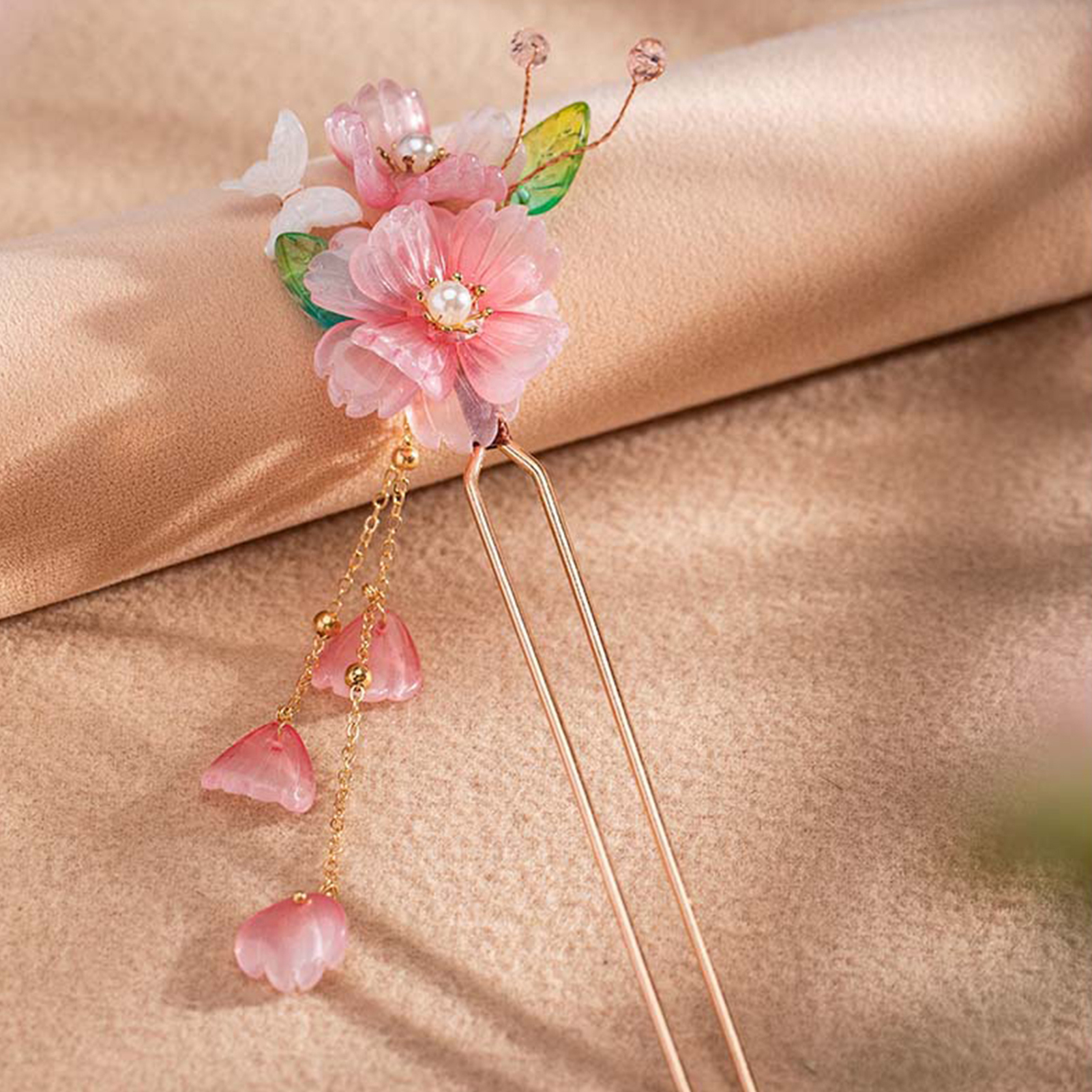U Shaped Hair Sticks Forks Whi - Hair Fork Stick のレビューと価格