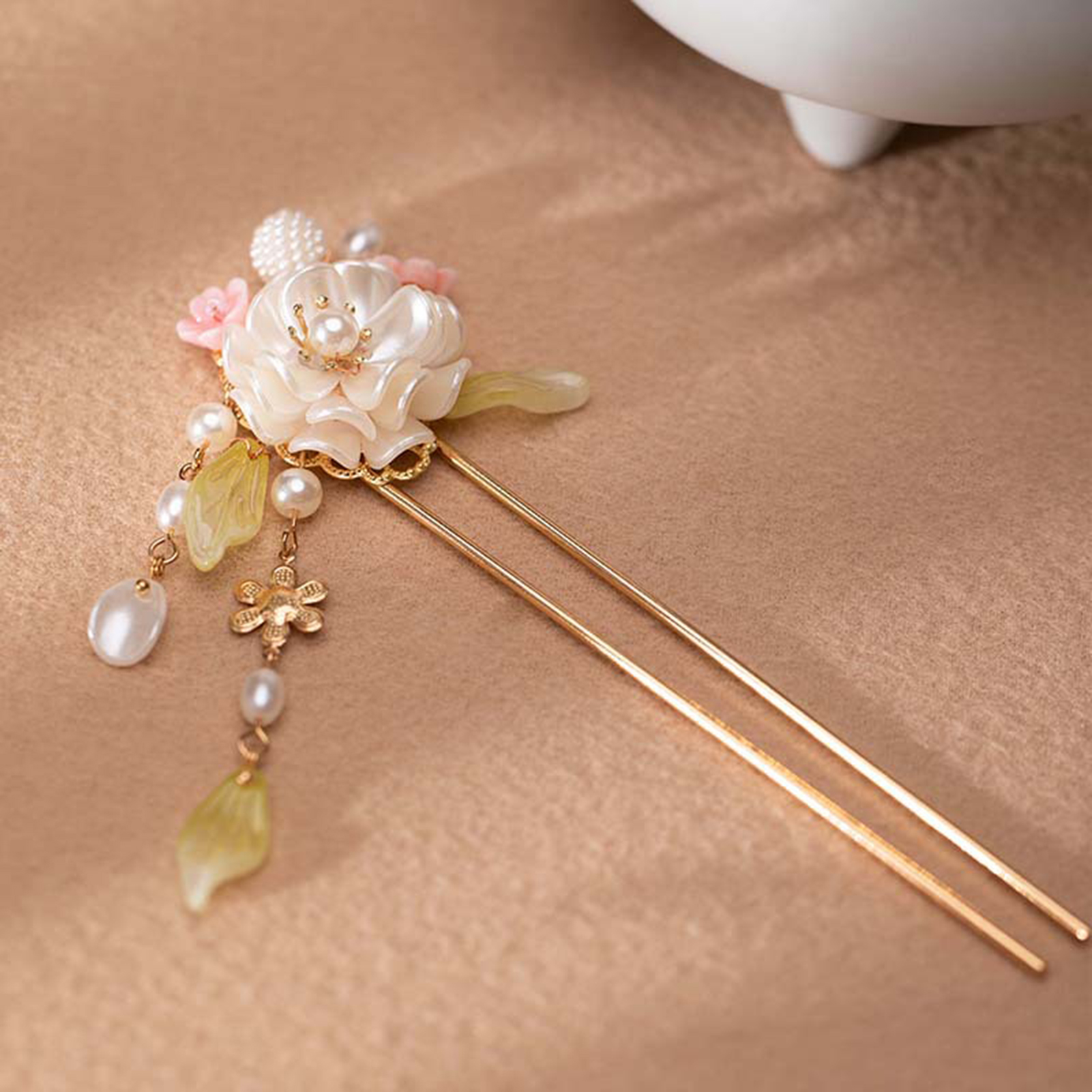 U Shaped Hair Sticks Forks Whi - Hair Fork Stick のレビューと価格