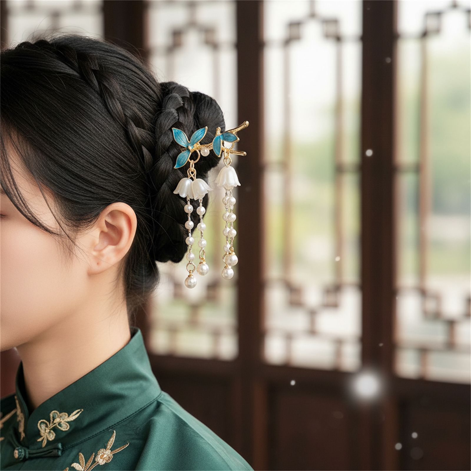 New Chinese Style Antique Hair - Hair Fork Stick のレビューと価格