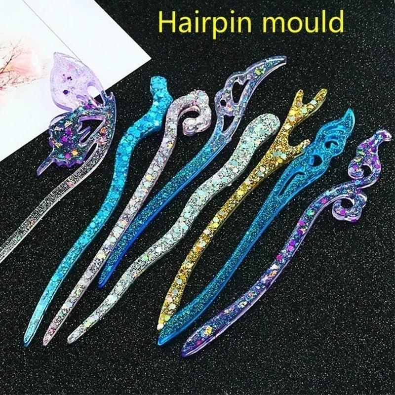 New Transparent Hairpin Silico - Pearl Hair Pin のレビューと価格