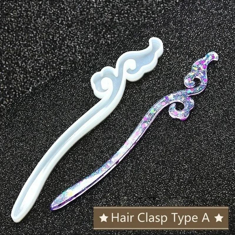 New Transparent Hairpin Silico - Pearl Hair Pin のレビューと価格