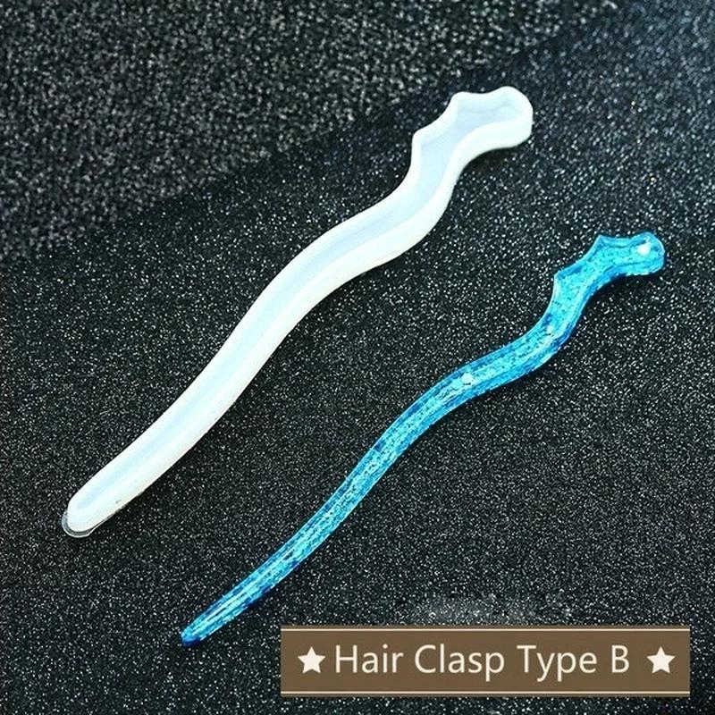 New Transparent Hairpin Silico - Pearl Hair Pin のレビューと価格