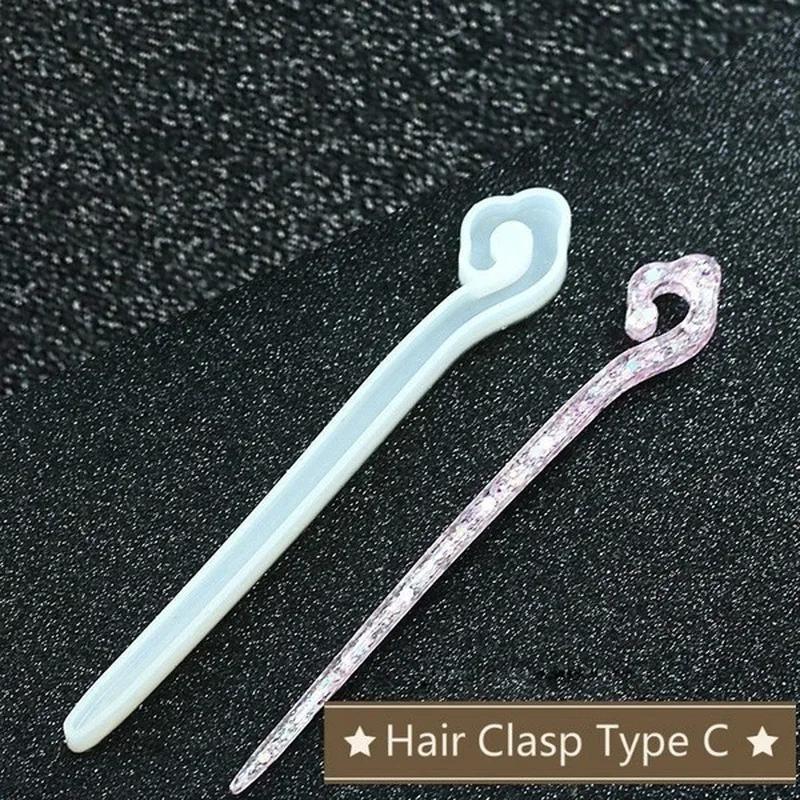New Transparent Hairpin Silico - Pearl Hair Pin のレビューと価格