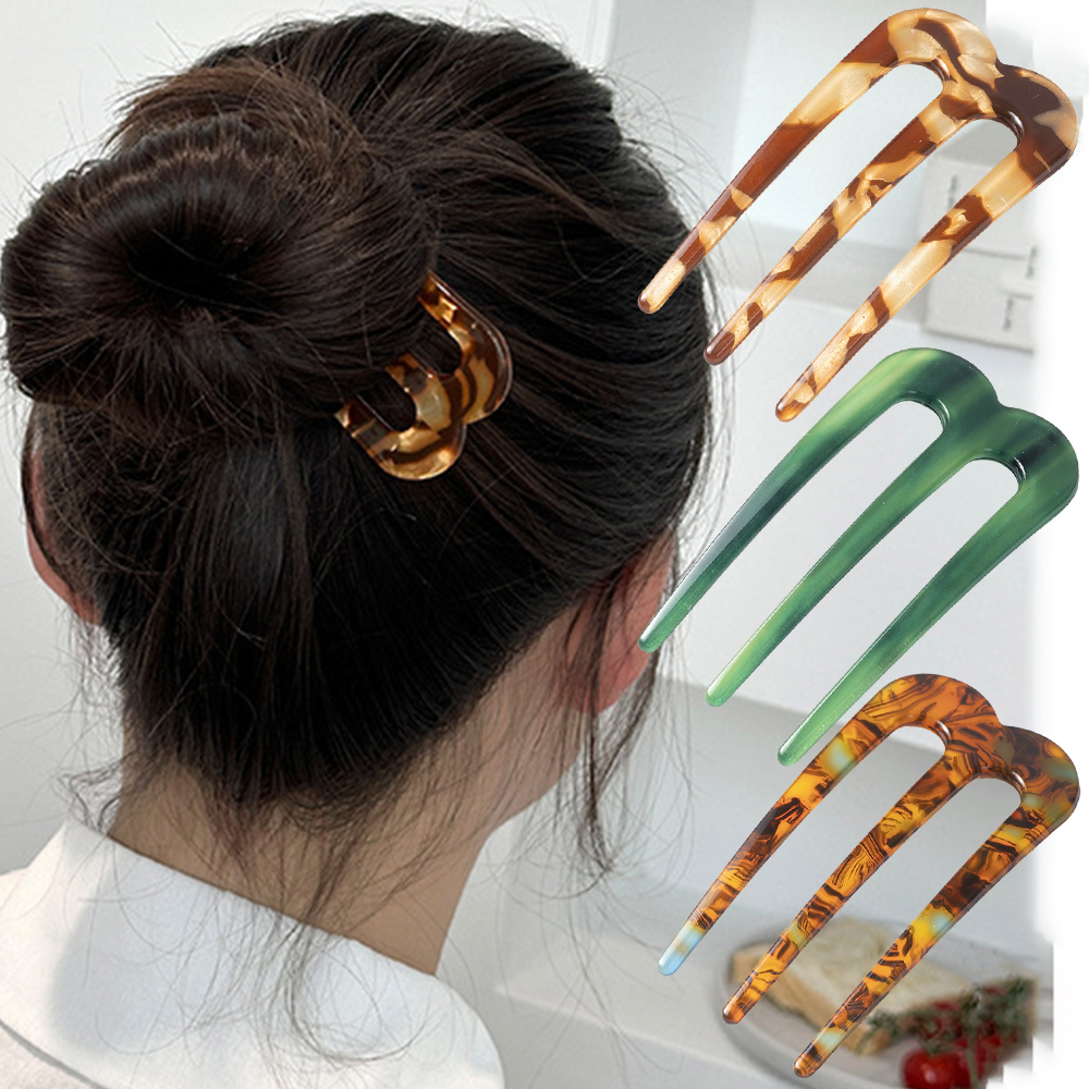 Acetic Acid Hair Forks Three T - Hair Fork Stick のレビューと価格
