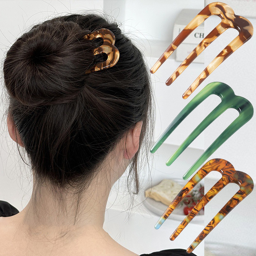 Acetic Acid Hair Forks Three T - Hair Fork Stick のレビューと価格