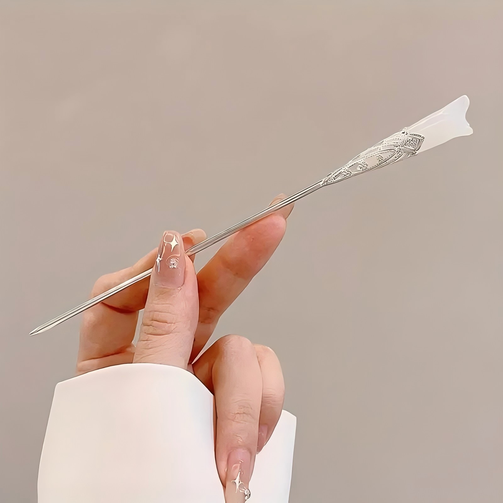 1/6pcs Elegant Chinese Style T - Hair Fork Stick のレビューと価格