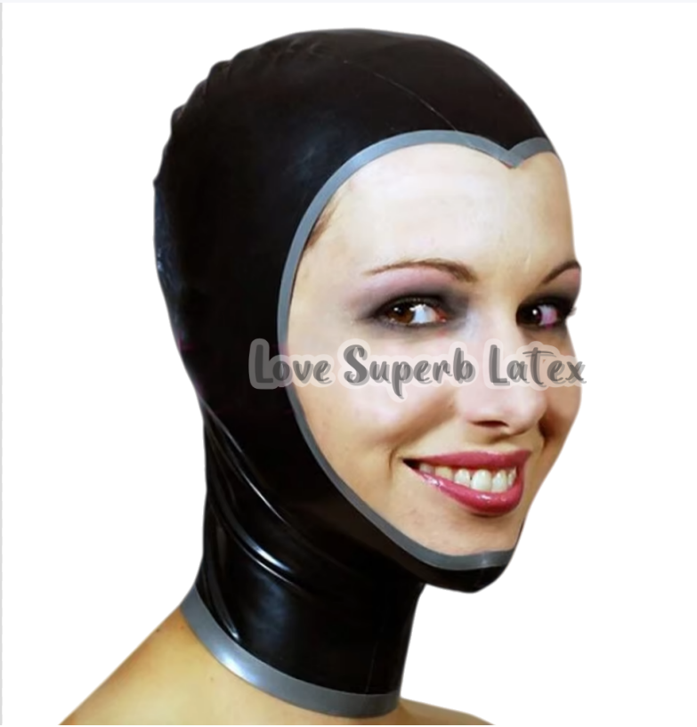 Red Latex Hood Women Gummi Rub - Women'S Red Accessories のレビューと価格