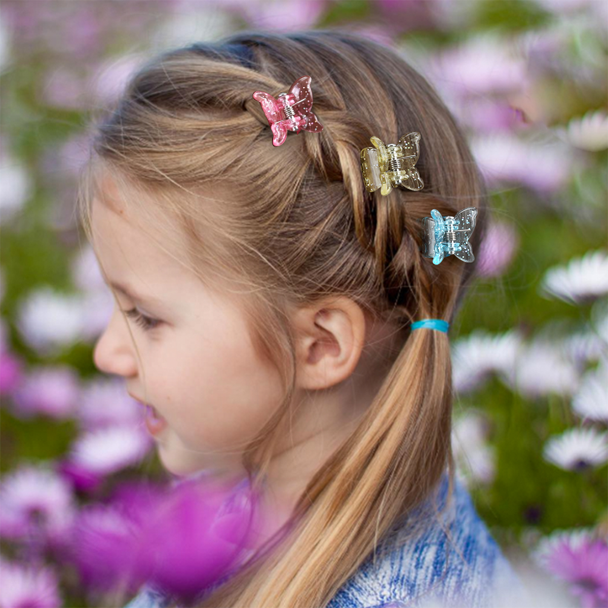 50pcs Mini Transparent Multi-c - Hair Claw Clip Set のレビューと価格