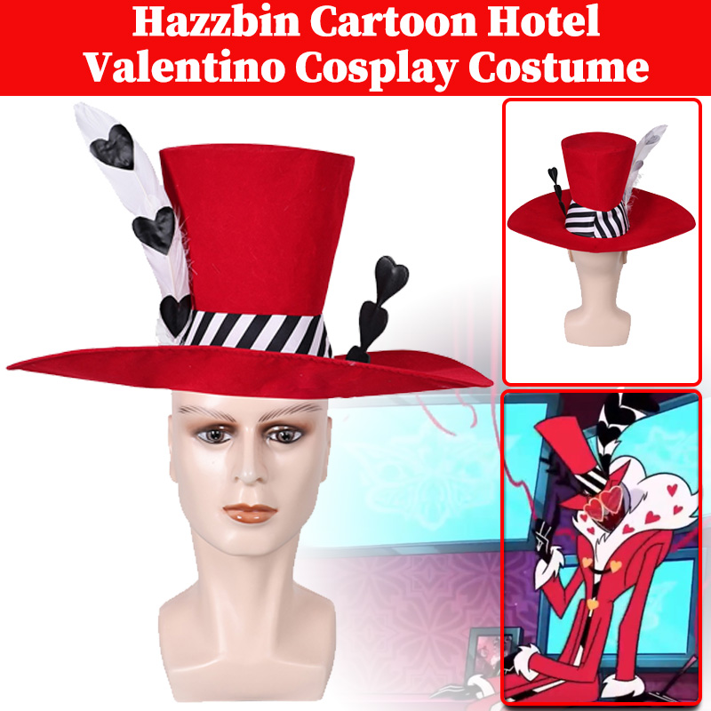 Hazzbin Valentino Hat Cosplay  - Women'S Valentino Accessories のレビューと価格
